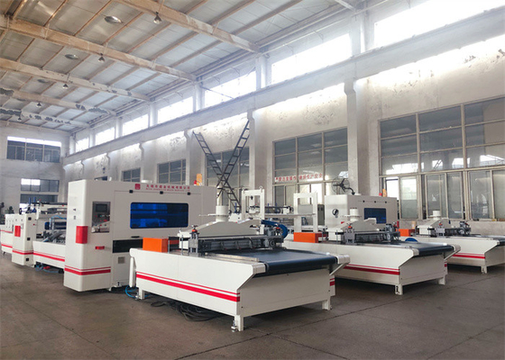 Otomatik Kesici HPL Akrilik Kaplama Laminasyon Makinesi PUR Sıcak Eriyik Yapıştırıcı 800-1300mm